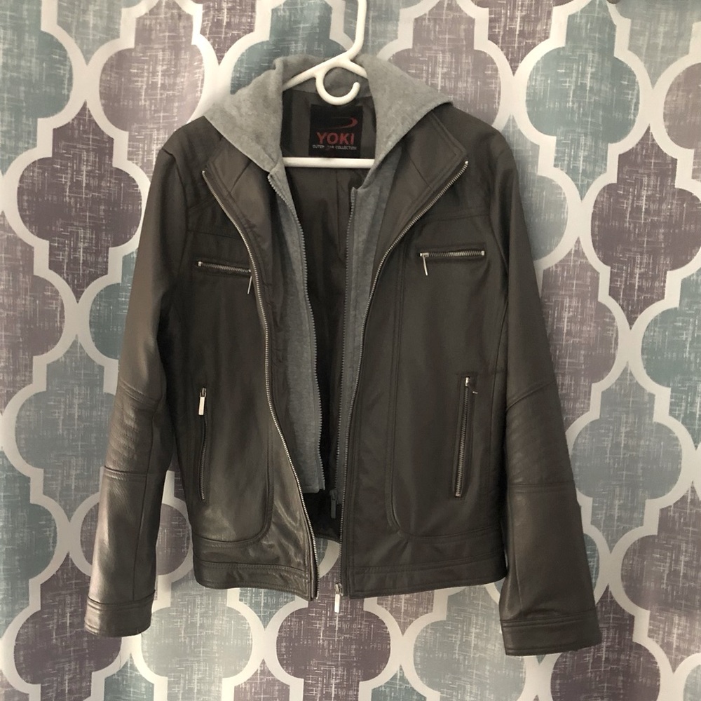 Yoki jacket with hoodie